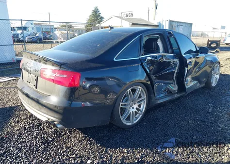 2013 Audi A6 3.0T Premium z USA, uszkodzony, nr VIN WAUJGAFC8DN076269